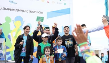 Как в Астане прошел забег в поддержку детей с аутизмом