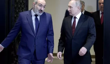 Россия отозвала посла из Армении