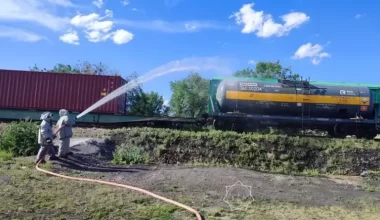 Утечка серной кислоты: что известно об инциденте в КТЖ