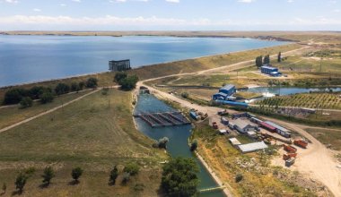 Тасоткельское водохранилище заполнено на 90% в Жамбылской области