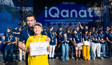 «Родители еще никогда так не гордились». IQanat обучит 1000 сельских детей - это рекорд