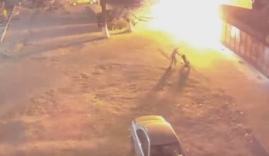 В Таразе произошёл мощный взрыв в спальном районе