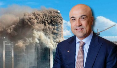 Строил друг Назарбаева: что известно о горевшем элитном небоскребе в Астане