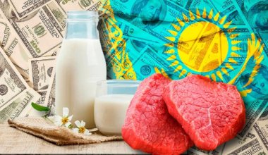 На 800 млн долларов покупает мясную и молочную продукцию Казахстан за рубежом