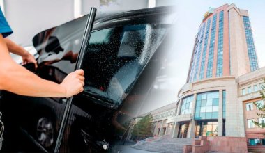 Тонировку передних стёкол авто могут разрешить в Казахстане