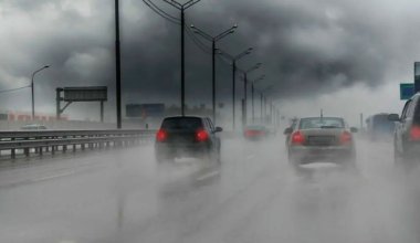 Алматы затопило после дождя
