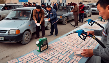 В области Улытау бензин отпускают по талонам