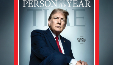 Журнал Time назвал Дональда Трампа человеком года