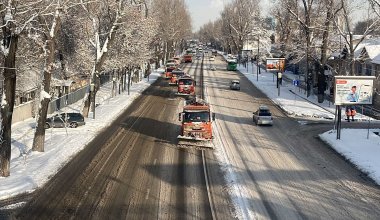 В Алматы за сутки выпало 32% декабрьской нормы снега