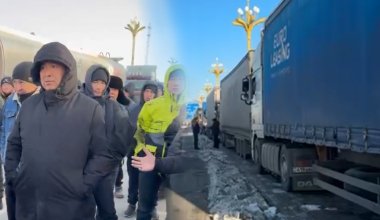 Несколько сотен автомобилей попали в затор и не могут пересечь границу с Китаем