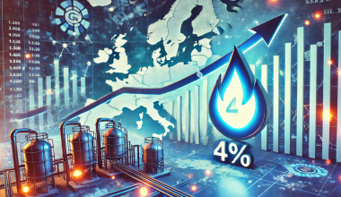 Биржевые цены на газ в Европе выросли на 4%
