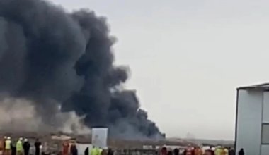Пассажирский самолёт разбился возле Актау