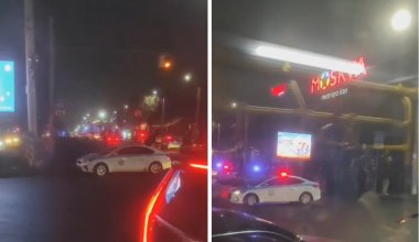 "Москва" загорелась: в ТРЦ Алматы произошел пожар