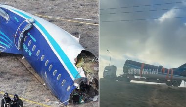 Упавший самолет под Актау: что известно о перевозке его остатков