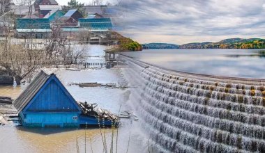 Весенние паводки в Казахстане: по всей стране освобождают место под талые воды