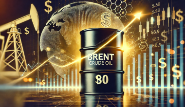 Цены на нефть Brent превысили 80 долларов впервые за три месяца