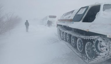 МВД обратилось к водителям из-за ухудшения погоды почти по всему Казахстану