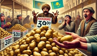 Ограничения на продажу картошки ввели в супермаркетах Астаны