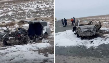 Трое погибли в серьезном ДТП в Атырауской области