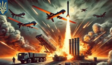Российские дроны атаковали девять областей Украины