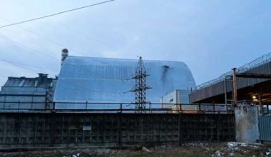 Российский дрон попал в саркофаг на Чернобыльской АЭС