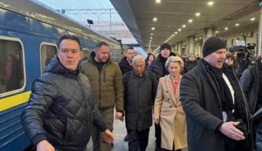 Глава Еврокомиссии Урсула фон дер Ляйен приехала в Киев