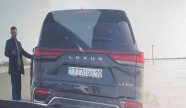 “Номера запоминай!” - как наказали наглого водителя в Костанайской области