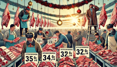 Сколько мяса произвели в Казахстане в 2024 году