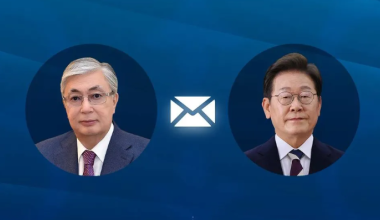 Токаев обратился к новому президенту Южной Кореи