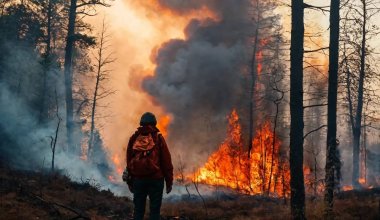 В 11 регионах Казахстана объявлена чрезвычайная пожарная опасность