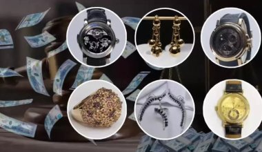 Отобранные у олигархов Казахстана ювелирные изделия продали на 20% дороже стартовой цены