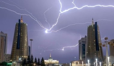В Астане ожидается гроза, в Алматы - сильный ветер: прогноз погоды на 30 июля