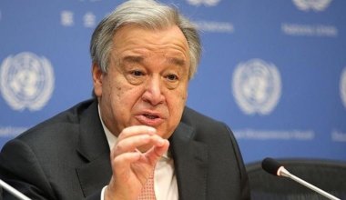 Генсек ООН Антониу Гутерриш прилетит в Алматы
