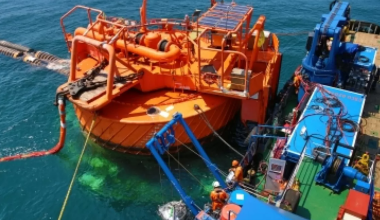 На морском терминале КТК произошел разлив нефти
