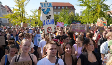 В Германии прошли массовые акции в защиту климата