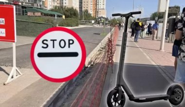 Незрячие алматинцы жалуются на электросамокаты