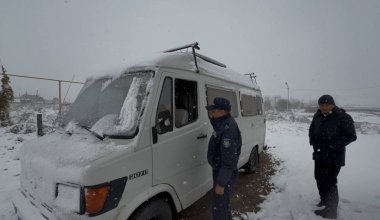 Туристка из Германии едва не замёрзла в Казахстане