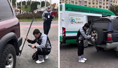 Алматинцы получают крупные штрафы за загрязнение окружающей среды