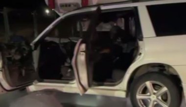 «Была угроза взрыва»: авто на газе загорелось на заправке в Актюбинской области