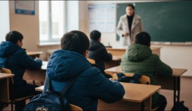 "Половина школы на больничном": дети вынуждены учиться в куртках в Актобе