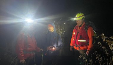 Спасательные операции провели в горах Алматинской области