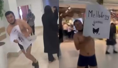 «Подари мне квартиру!»: астанчанин устроил перформанс в ТЦ и попал под арест