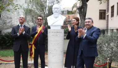 В Италии открыли памятник Абаю Кунанбайулы