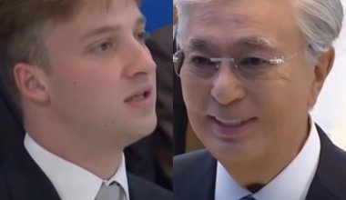 Студент из Франции заговорил с Токаевым на казахском языке