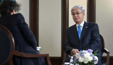 Токаев рассказал американским СМИ о визите в США