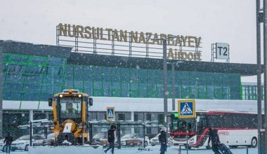 Ряд внутренних рейсов задерживается в аэропорту Астаны