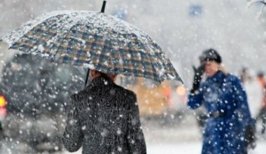 Снег и гололед: прогноз погоды на 10 ноября в Казахстане