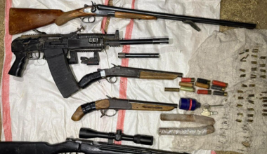 Огнемет, автоматы и гранаты изъял КНБ в Алматы, Астане и девяти областях