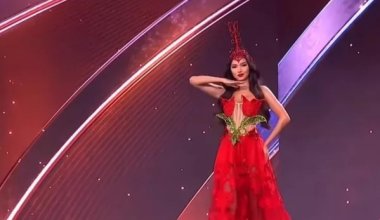 Казахстанка покорила зрителей "Мисс Вселенная" благодаря символу степей