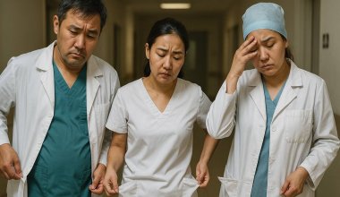 Денег нет, но вы держитесь: что не так с зарплатами врачей в Казахстане